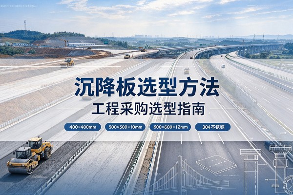 马村沉降板选择方法